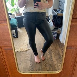 Faux Leather Skinny Pants